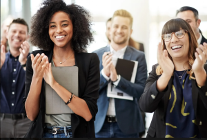 Employee recognition boosts happiness and increases employee retention for SMBs.